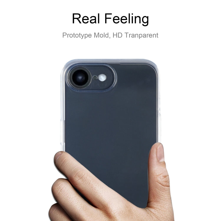 Ultra-thin Transparent TPU Phone Case, For iPhone 16e, For iPhone 16 Pro Max, For iPhone 16 Pro, For iPhone 16 Plus, For iPhone 16, For iPhone 15 Pro Max, For iPhone 15 Pro, For iPhone 15 Plus, For iPhone 15