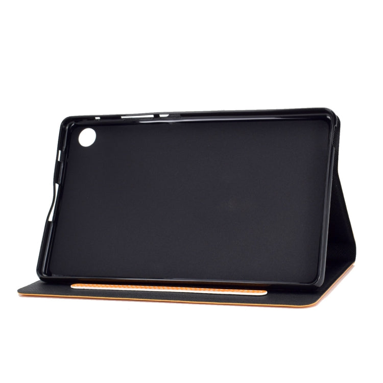 Cowhide Texture Horizontal Flip Leather Case with Holder & Card Slots & Sleep / Wake-up Function, For Huawei MatePad T8, For Huawei MediaPad T5, For Lenovo M10 Plus TB-X606F