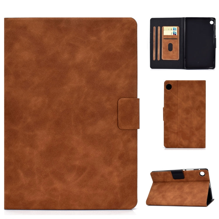 Cowhide Texture Horizontal Flip Leather Case with Holder & Card Slots & Sleep / Wake-up Function, For iPad Pro 11 (2020) & (2018), For iPad 10.2 / Air (2019) / Pro 10.5, For iPad mini 5 / 4 / 3 / 2 / 1, For iPad Air 2 / Air / 9.7 (2018) & (2017)