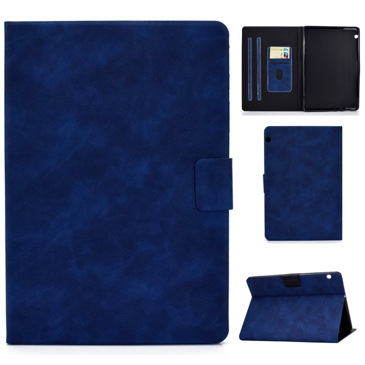 Cowhide Texture Horizontal Flip Leather Case with Holder & Card Slots & Sleep / Wake-up Function, For iPad Pro 11 (2020) & (2018), For iPad 10.2 / Air (2019) / Pro 10.5, For iPad mini 5 / 4 / 3 / 2 / 1, For iPad Air 2 / Air / 9.7 (2018) & (2017)