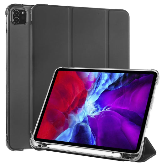 3-folding Horizontal Flip PU Leather + Shockproof TPU Case with Holder & Pen Slot, For iPad Pro 11 (2020) / iPad Pro 11(2018), For iPad Air 13 2024 / iPad Pro 12.9 (2020) / iPad Pro 12.9(2018), For iPad 10.2 2021 / 2020 / 2019