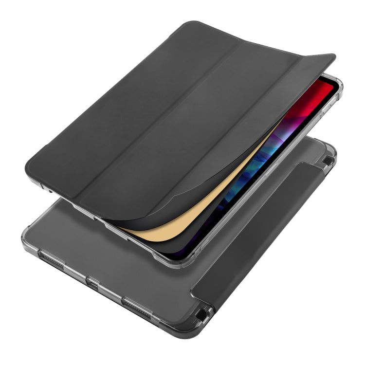 3-folding Horizontal Flip PU Leather + Shockproof TPU Case with Holder & Pen Slot, For iPad Pro 11 (2020) / iPad Pro 11(2018), For iPad Air 13 2024 / iPad Pro 12.9 (2020) / iPad Pro 12.9(2018), For iPad 10.2 2021 / 2020 / 2019