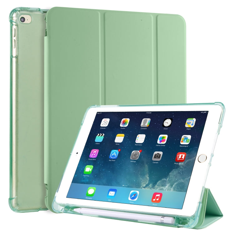 3-folding Horizontal Flip PU Leather + Shockproof TPU Case with Holder & Pen Slot, For iPad Pro 11 (2020) / iPad Pro 11(2018), For iPad Air 13 2024 / iPad Pro 12.9 (2020) / iPad Pro 12.9(2018), For iPad 10.2 2021 / 2020 / 2019