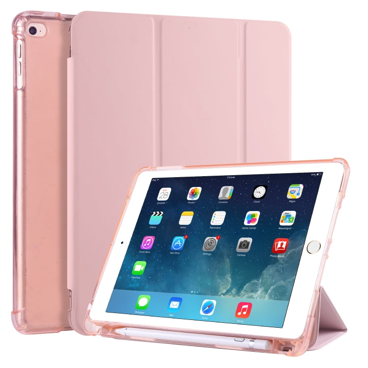 3-folding Horizontal Flip PU Leather + Shockproof TPU Case with Holder & Pen Slot, For iPad Pro 11 (2020) / iPad Pro 11(2018), For iPad Air 13 2024 / iPad Pro 12.9 (2020) / iPad Pro 12.9(2018), For iPad 10.2 2021 / 2020 / 2019