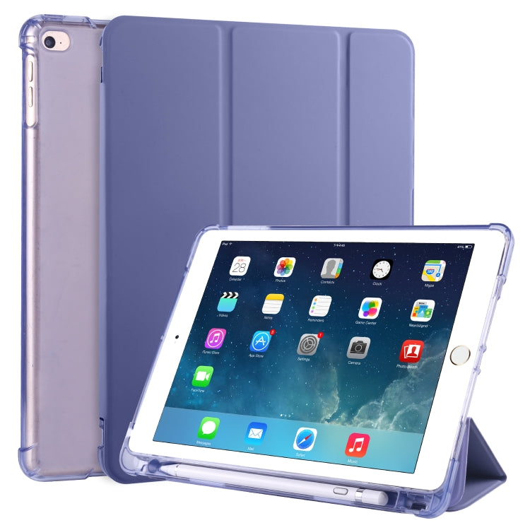 3-folding Horizontal Flip PU Leather + Shockproof TPU Case with Holder & Pen Slot, For iPad Pro 11 (2020) / iPad Pro 11(2018), For iPad Air 13 2024 / iPad Pro 12.9 (2020) / iPad Pro 12.9(2018), For iPad 10.2 2021 / 2020 / 2019