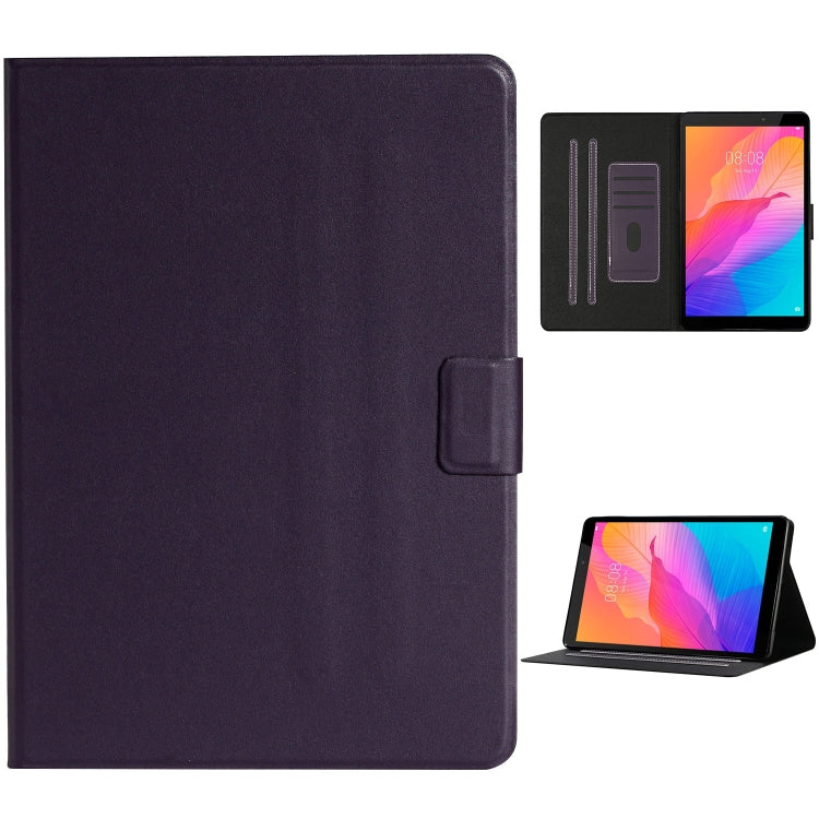 Solid Color Horizontal Flip Leather Case with Card Slots & Holder & Sleep / Wake-up Function, For Huawei MediaPad T3, For Huawei MediaPad T5, For Huawei MediaPad T8, For Lenovo Tab M10, For Lenovo Tab M10 Plus, For Samsung Galaxy Tab S6 Lite (P610/615)