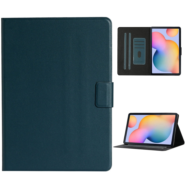 Solid Color Horizontal Flip Leather Case with Card Slots & Holder & Sleep / Wake-up Function, For Huawei MediaPad T3, For Huawei MediaPad T5, For Huawei MediaPad T8, For Lenovo Tab M10, For Lenovo Tab M10 Plus, For Samsung Galaxy Tab S6 Lite (P610/615)