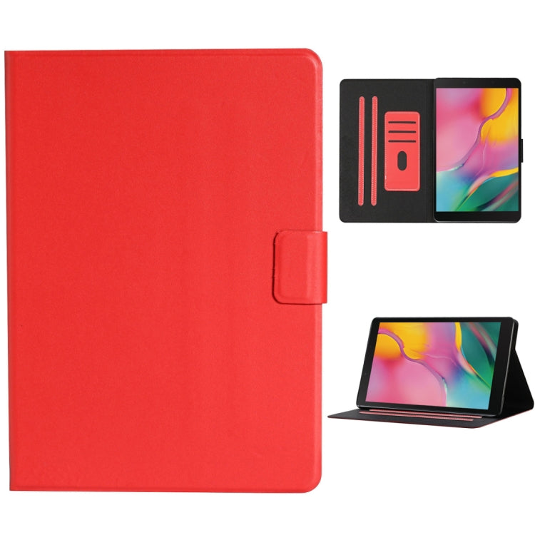 Solid Color Horizontal Flip Leather Case with Card Slots & Holder & Sleep / Wake-up Function, For Samsung Galaxy Tab A 8.0 (2019) T290/T295, For Samsung Galaxy Tab A 8.0 T350/T355C, For Samsung Galaxy Tab A 10.1  2019 T510/T515