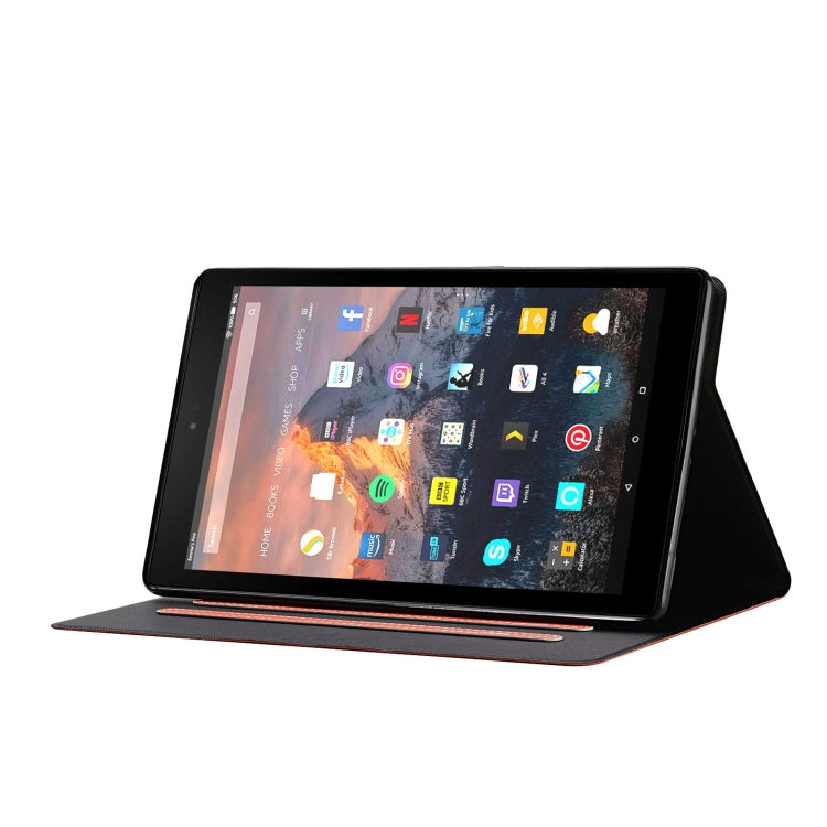 Solid Color Horizontal Flip Leather Case with Card Slots & Holder & Sleep / Wake-up Function, For Amazon Kindle Fire 7 2015/2017/2019, For Amazon Kindle Fire HD 8 2016/2017, For Amazon Kindle Fire HD 8 2020, For Amazon Kindle Paperwhite 4 (2018) /3 /2 ...