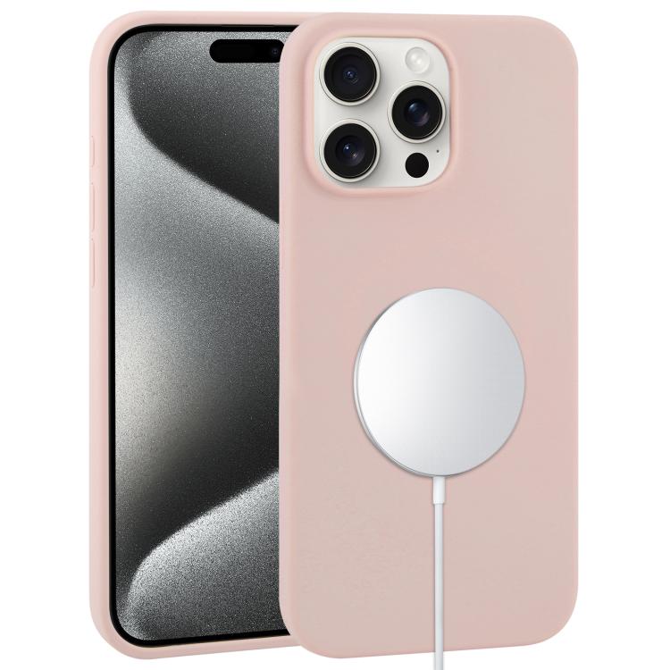 Liquid Silicone Full Coverage MagSafe Phone Case, For iPhone 15 Pro Max
