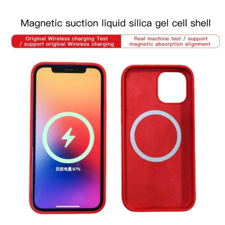 Liquid Silicone Full Coverage MagSafe Phone Case, For iPhone 13 Pro Max, For iPhone 13 Pro, For iPhone 13, For iPhone 13 mini