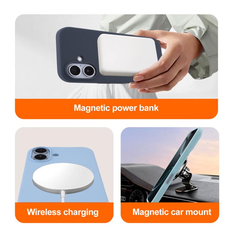 Liquid Silicone Full Coverage MagSafe Phone Case, For iPhone 13 Pro
