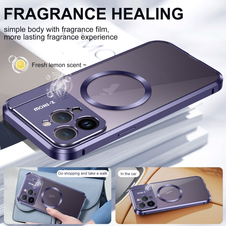 Aromatherapy Holder Single-sided MagSafe Magnetic Phone Case, For iPhone 16 Pro Max, For iPhone 16 Pro, For iPhone 16, For iPhone 15 Pro Max, For iPhone 15 Pro, For iPhone 15 Plus, For iPhone 15, For iPhone 14, For iPhone 14 Pro, For iPhone 14 Pro Max