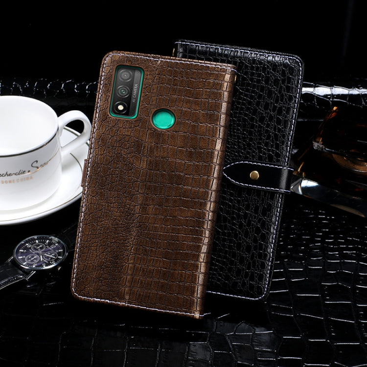 idewei Crocodile Texture Horizontal Flip Leather Case with Holder & Card Slots & Wallet, For Huawei P Smart 2020, For LG K51S, For LG K61, For Oukitel C18 Pro