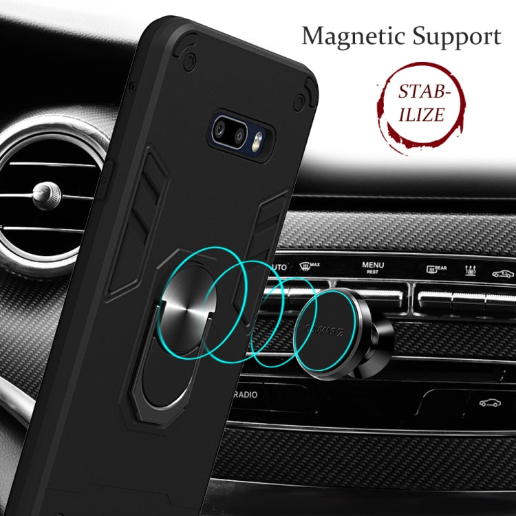 2 in 1 Armour Series PC + TPU Protective Case with Ring Holder, For LG G8X ThinQ / V50S ThinQ, For LG K30 (2019) / X320 / Aristo 4 / Escape Plus, For LG V60 ThinQ 5G