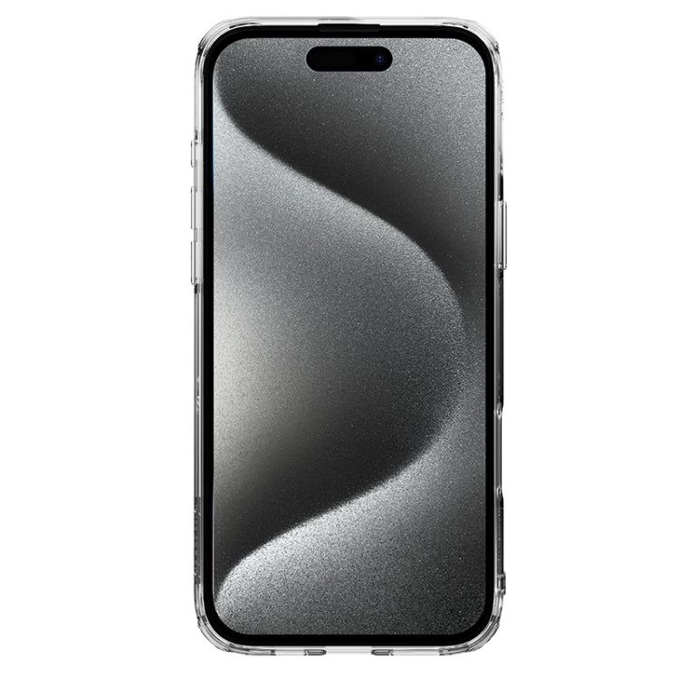 NILLKIN Ultra Clear PC + TPU Phone Case, For iPhone 16 Pro Max, For iPhone 16 Pro, For iPhone 16 Plus, For iPhone 15 Pro Max, For iPhone 15 Pro, For iPhone 15