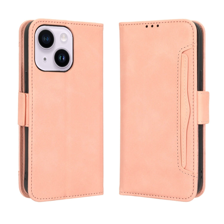 Skin Feel Calf Texture Card Slots Leather Phone Case
