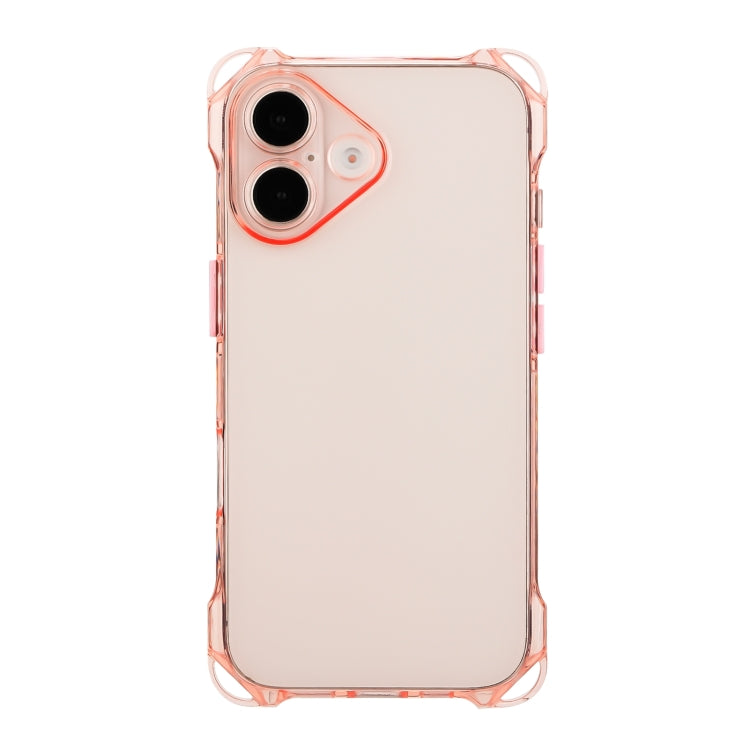 Four-corner Shockproof TPU Phone Case, For iPhone 16 Pro Max, For iPhone 16 Pro, For iPhone 16 Plus, For iPhone 16, For iPhone 15 Pro Max