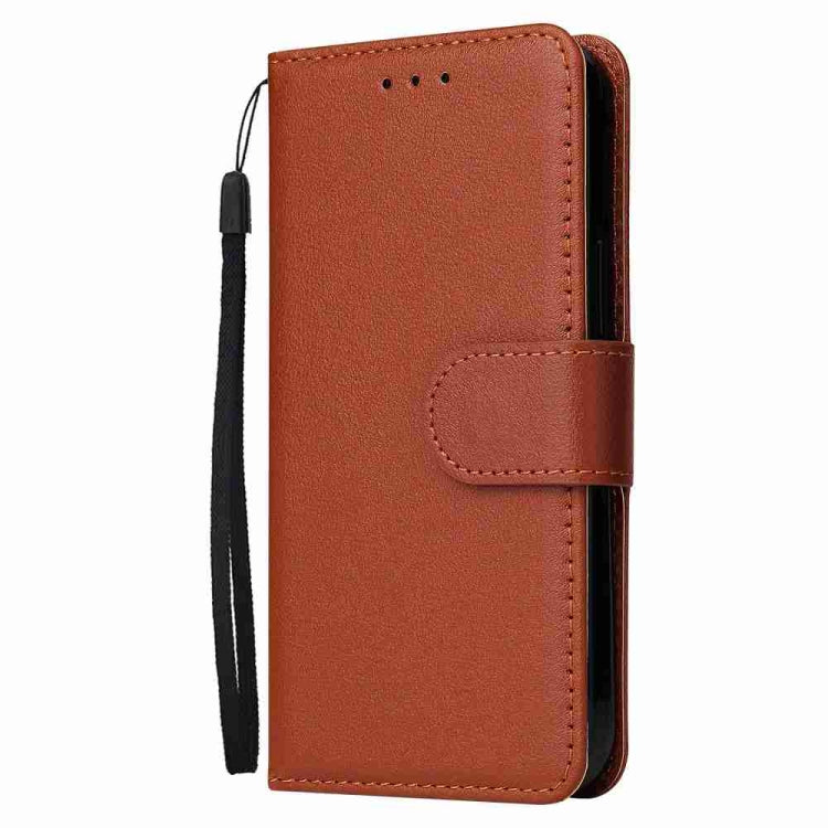 Multifunctional Horizontal Flip Leather Phone Case with Three Card Slots, For iPhone 15 Plus, For iPhone 15