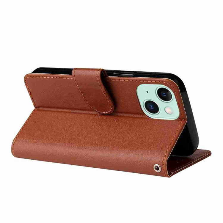 Multifunctional Horizontal Flip Leather Phone Case with Three Card Slots, For iPhone 15 Plus, For iPhone 15