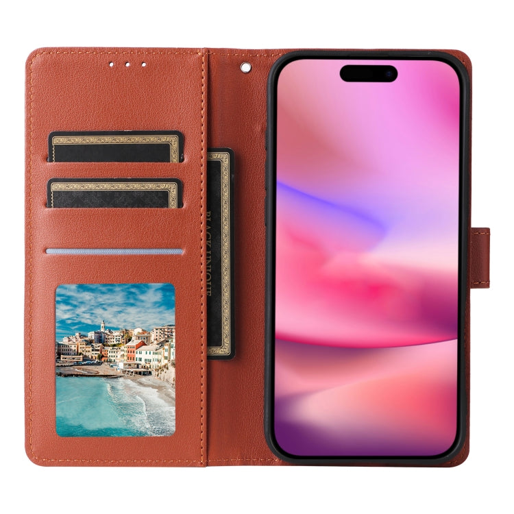 3-Card Slots Multifunctional Leather Phone Case