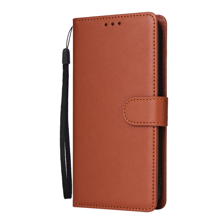 Multifunctional Horizontal Flip Leather Phone Case with Three Card Slots, For iPhone 16 Pro Max, For iPhone 16 Pro, For iPhone 16 Plus, For iPhone 16, For iPhone 15 Pro Max, For iPhone 15 Pro