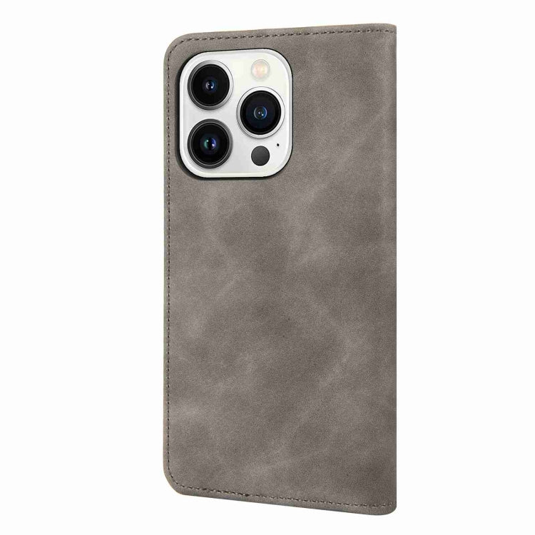 Skin Feel Splicing Leather Phone Case, For iPhone 15 Pro, For iPhone 15 Plus, For iPhone 15