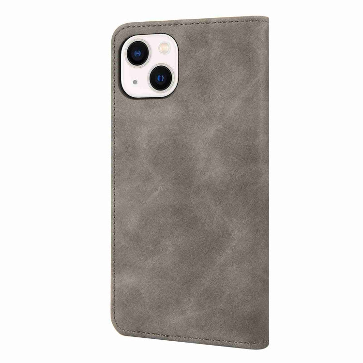 Skin Feel Splicing Leather Phone Case