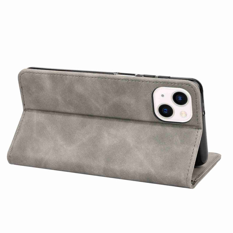 Skin Feel Splicing Leather Phone Case