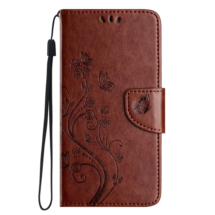 Butterfly Flower Pattern Flip Leather Phone Case, For iPhone 15 Pro Max, For iPhone 15 Pro, For iPhone 15 Plus, For iPhone 15