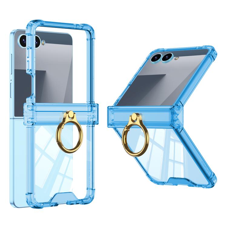 Gkk Airbag Hinge Silicone Phone Case with Ring Holder