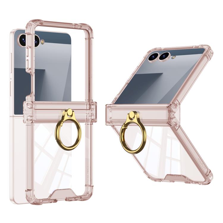 Gkk Airbag Hinge Silicone Phone Case with Ring Holder