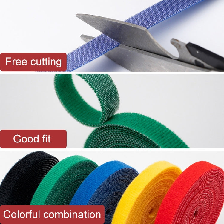 1.2cm 3m Reusable & Dividable Hook and Loop Cable Ties, 1.2 x 300cm