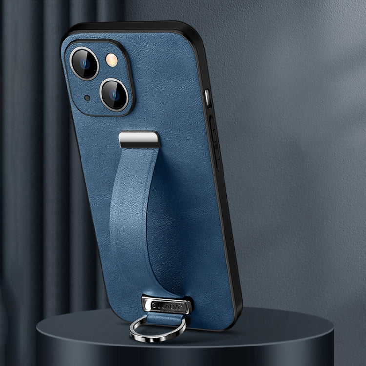SULADA Tide Cool Series PC + Leather Texture Skin Feel Phone Case, For iPhone 15 Pro Max, For iPhone 15 Pro, For iPhone 15 Plus, For iPhone 15