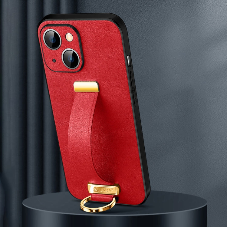 SULADA Tide Cool Series PC + Leather Texture Skin Feel Phone Case, For iPhone 15 Pro Max, For iPhone 15 Pro, For iPhone 15 Plus, For iPhone 15