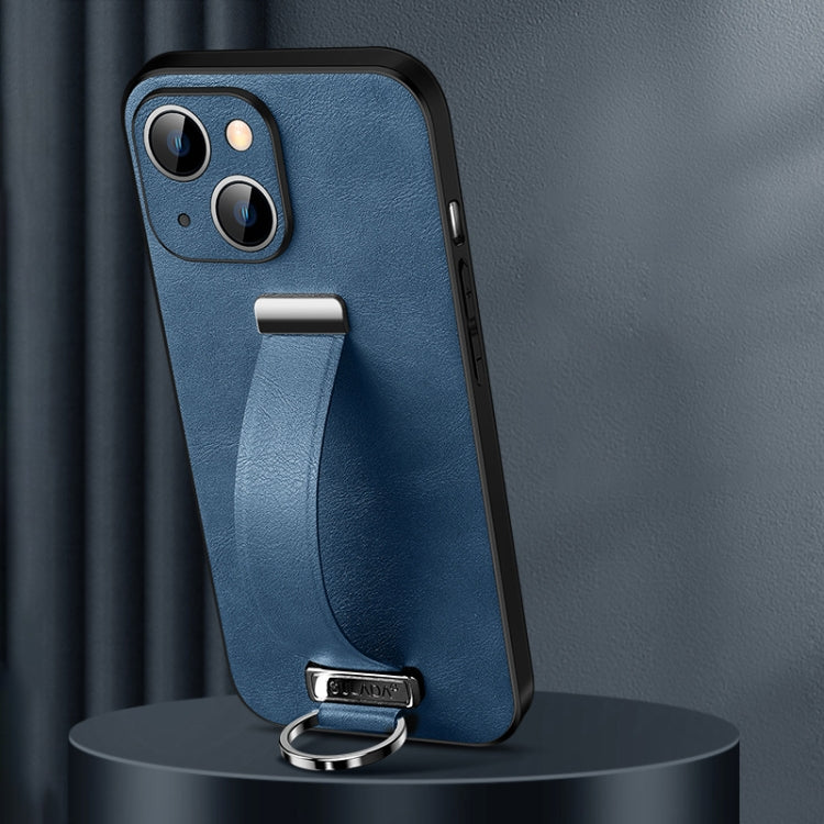 SULADA Tide Cool Series PC + Leather Texture Skin Feel Phone Case, For iPhone 15 Pro Max, For iPhone 15 Pro, For iPhone 15 Plus, For iPhone 15