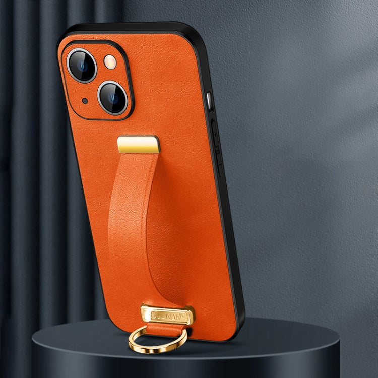 SULADA Tide Cool Series PC + Leather Texture Skin Feel Phone Case, For iPhone 15 Pro Max, For iPhone 15 Pro, For iPhone 15 Plus, For iPhone 15