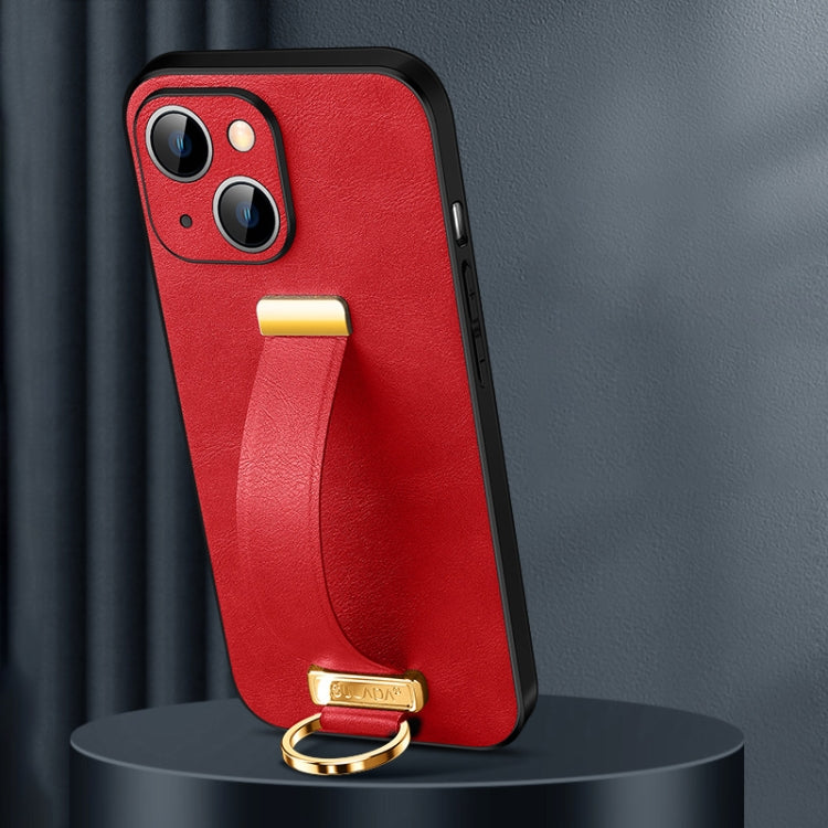 SULADA Tide Cool Series PC + Leather Texture Skin Feel Phone Case, For iPhone 15 Pro Max, For iPhone 15 Pro, For iPhone 15 Plus, For iPhone 15