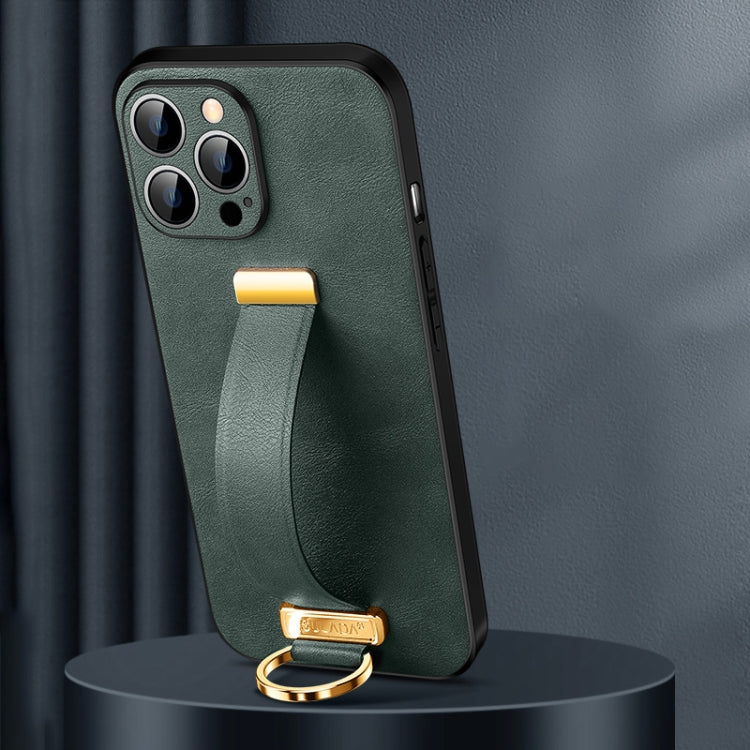 SULADA Tide Cool Series PC + Leather Texture Skin Feel Phone Case, For iPhone 15 Pro Max, For iPhone 15 Pro, For iPhone 15 Plus, For iPhone 15
