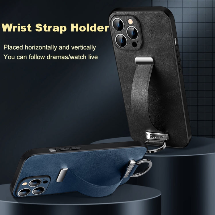 SULADA Tide Cool Series PC + Leather Texture Skin Feel Phone Case, For iPhone 15 Pro Max, For iPhone 15 Pro, For iPhone 15 Plus, For iPhone 15