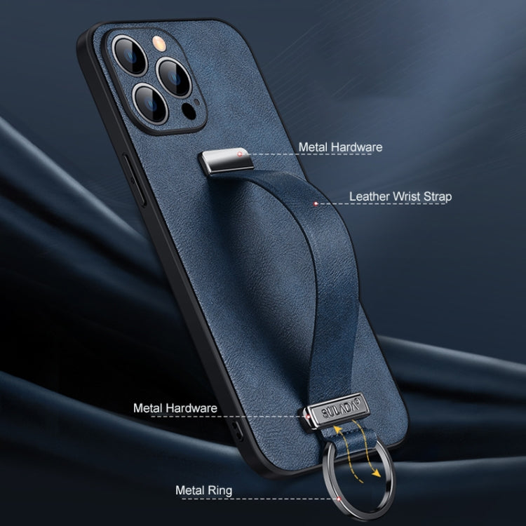 SULADA Tide Cool Series PC + Leather Texture Skin Feel Phone Case, For iPhone 15 Pro Max, For iPhone 15 Pro, For iPhone 15 Plus, For iPhone 15