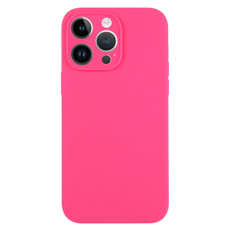 Pure Color Liquid Silicone Fine Pore Phone Case, For iPhone 13 Pro Max