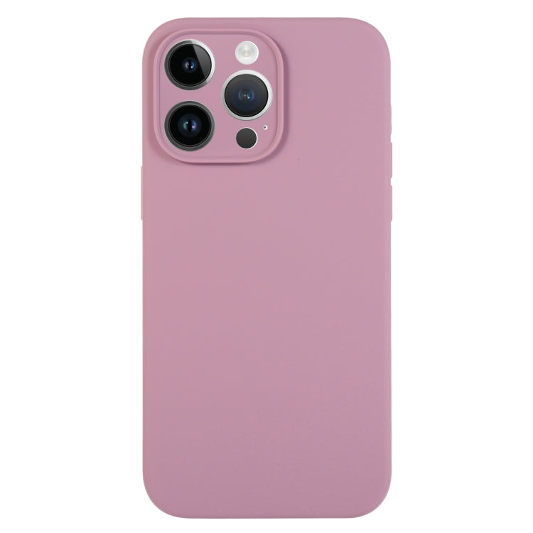 Pure Color Liquid Silicone Fine Pore Phone Case, For iPhone 13 Pro