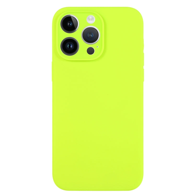 Pure Color Liquid Silicone Fine Pore Phone Case, For iPhone 13 Pro