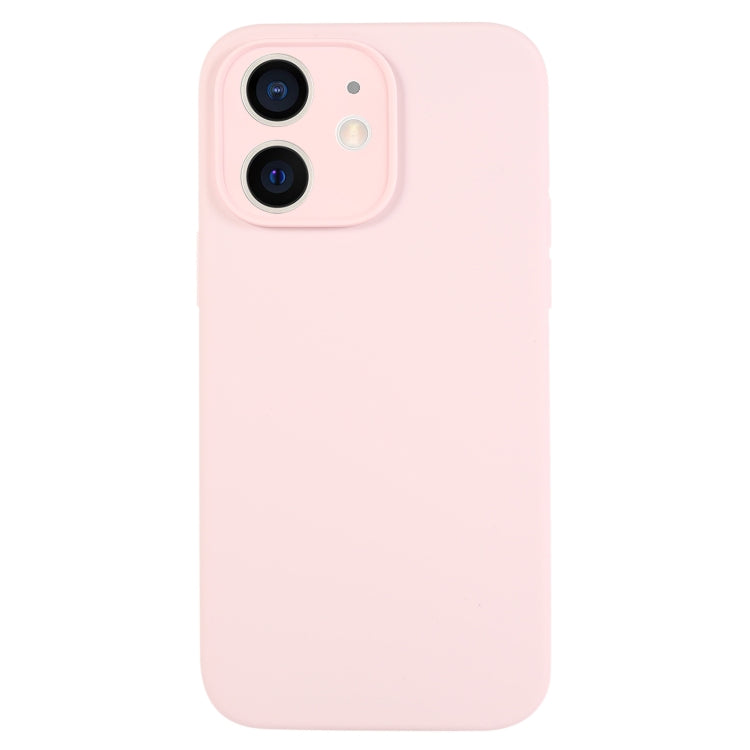 Pure Color Liquid Silicone Fine Pore Phone Case, For iPhone 12