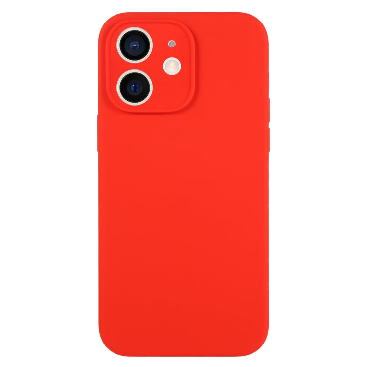 Pure Color Liquid Silicone Fine Pore Phone Case, For iPhone 12