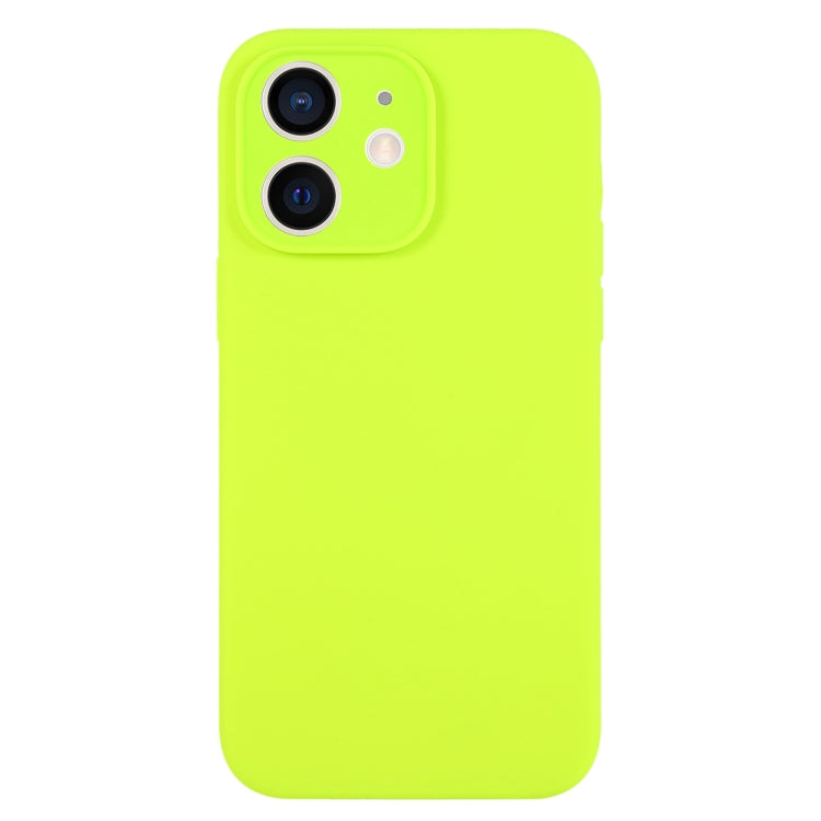 Pure Color Liquid Silicone Fine Pore Phone Case, For iPhone 12