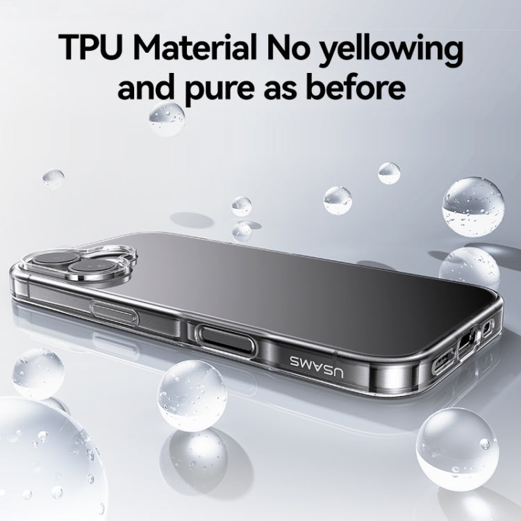 USAMS Primary Series TPU Phone Case, For iPhone 16 Pro Max, For iPhone 16 Pro, For iPhone 16 Plus, For iPhone 16, For iPhone 15 Pro Max, For iPhone 15 Pro, For iPhone 15 Plus, For iPhone 15