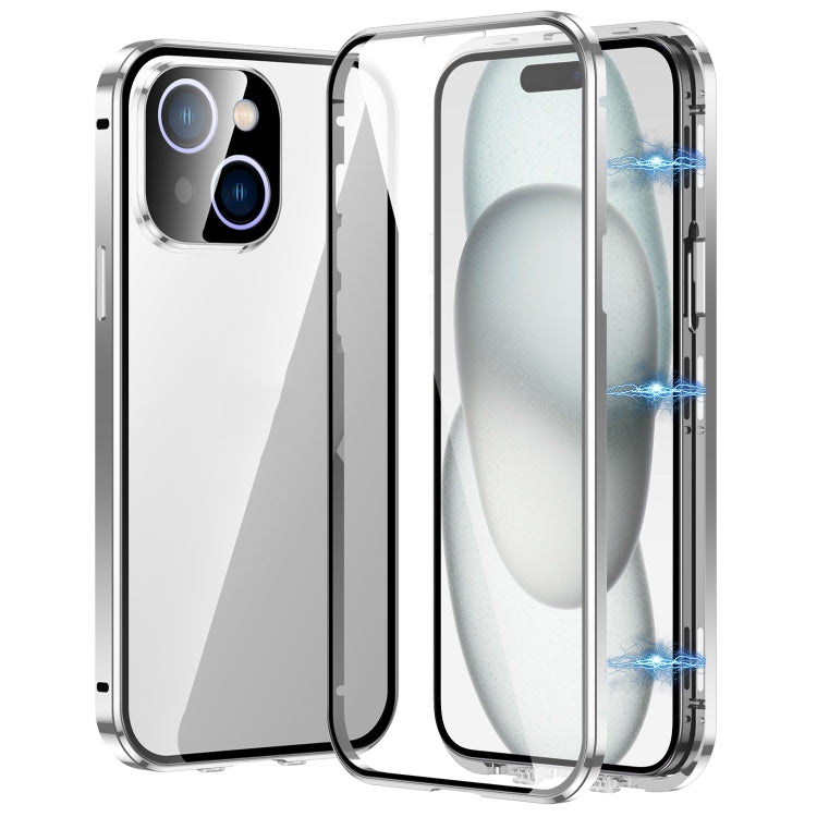 Magnetic Double-buckle HD Tempered Glass Phone Case