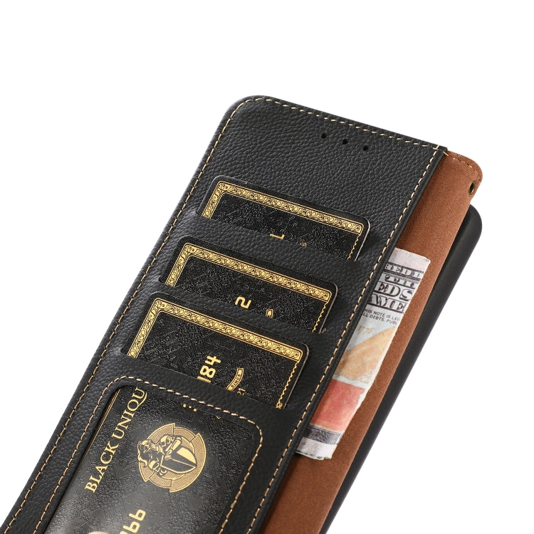 KHAZNEH Custer Genuine Leather RFID Phone Case, For Sony Xperia 10 VI, For Sony Xperia 1 VI, For Sony Xperia 5 V